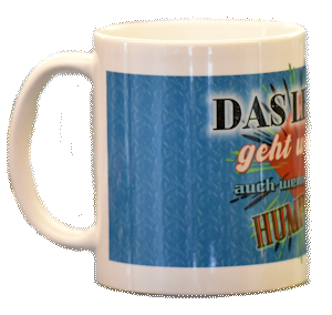Tasse "Das Leben geht weiter"